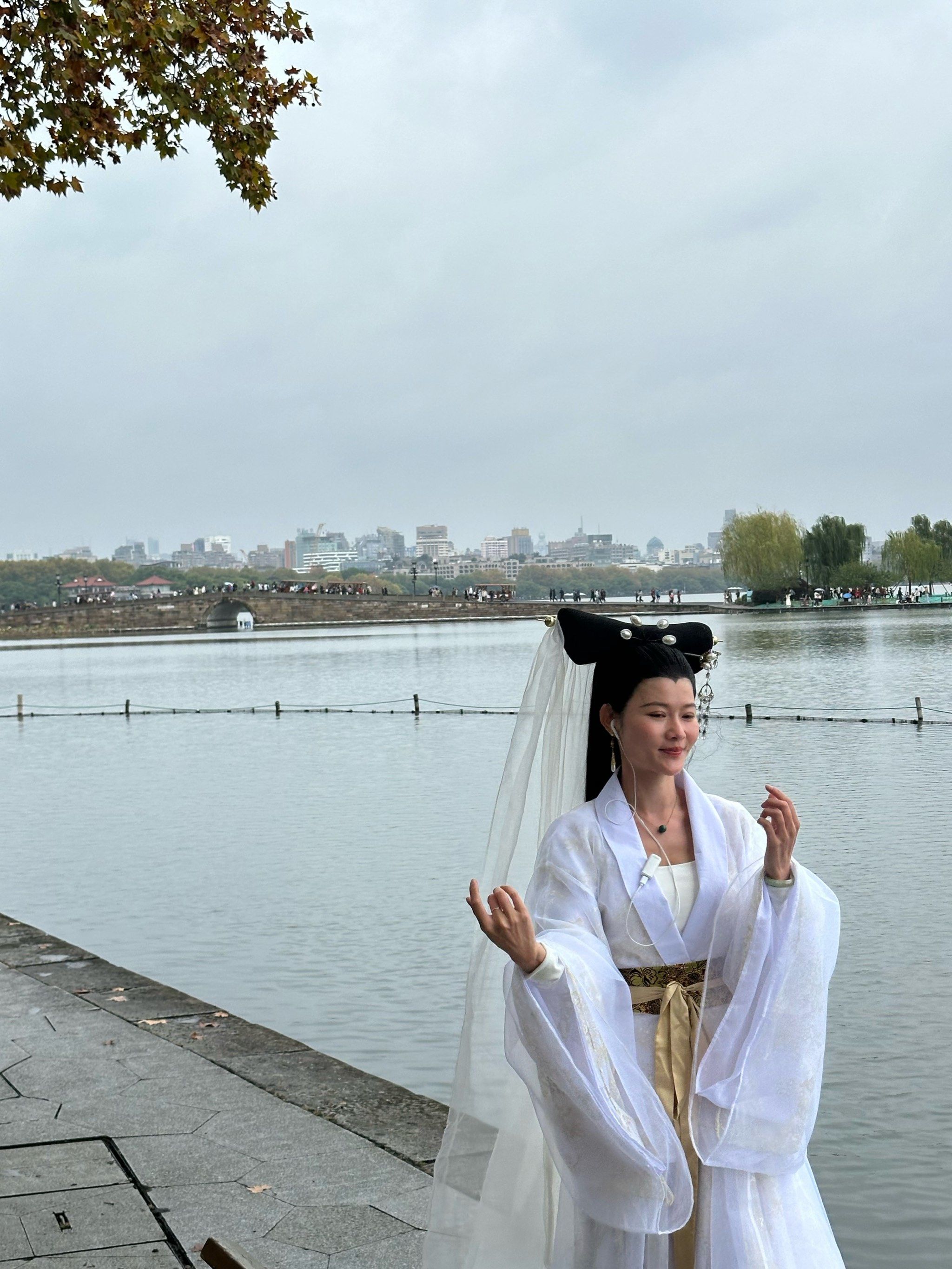 杭州的西湖又进入了另一种美!