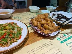 椒盐藕夹条-我家福厨(万达中餐厅店)