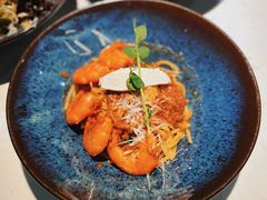 鲜茄大虾意粉配马斯卡彭奶酪-BE BRIGHT KITCHEN(正佳广场店)