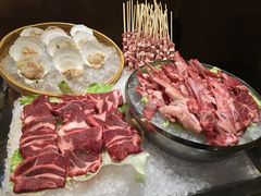 羊扒、扇贝、肉串-美盛喜来登大酒店-盛宴标帜餐厅