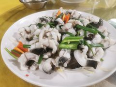 白焯爽鳝-菠菜美食