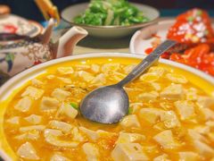 蟹粉豆腐-探花·意境江南菜·唐伯虎文化体验店·松鼠桂鱼(观前店)