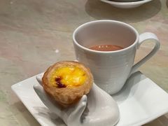 奶茶配蛋挞-8餐厅(新葡京酒店)