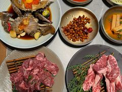-草家酱蟹炭火烤肉店(珲春南路一店)