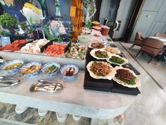 自助取餐区-郑州富力万达文华酒店·云端美食汇自助餐厅