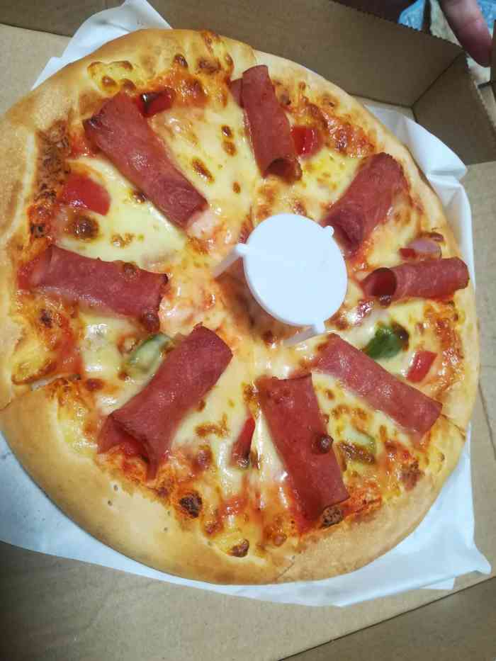 9意式手工披萨-"前几天团购了份这个披萨,今天中午正好来吴.