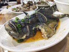清蒸石斑鱼-明记海鲜大排档(巽寮湾店)