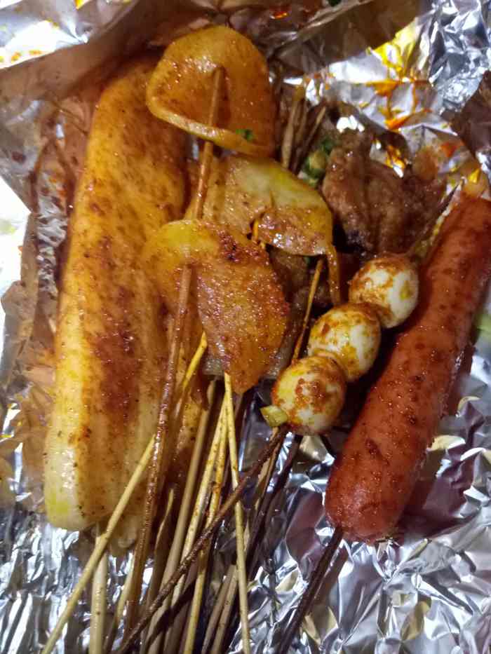 谭氏炙焱烧烤-"这家烧烤味道真是很爱啊,由于城管管制不能.