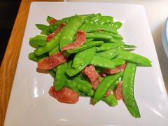 荷兰豆香肠-绿茶餐厅(西单老佛爷店)