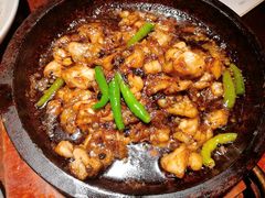 酱爆石锅蛙-绿茶餐厅(华联万柳店)