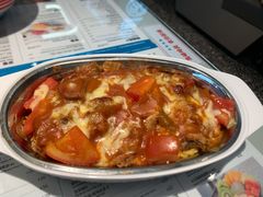 鲜茄带骨猪排焗饭-敏华冰厅(平安金融中心店)