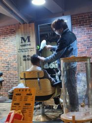 -青木造型HAIR·あおき髪を刈る潮人店