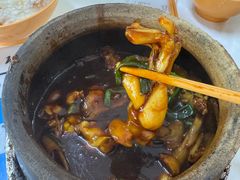 -长城砂煲田鸡粥