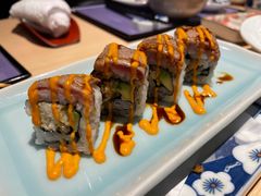 火焰鸭胸肉鹅肝卷-小山日本料理(电子大厦店)