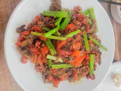 爆炒吊龙牛胸口油-清真双宝红油牛系列
