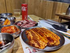 辣椒酱五花肉-姜虎东白丁烤肉(虹桥天地店)