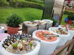 -JW万豪厨房餐厅·滨海草坪烧烤·海鲜·海景(三亚绿发山海天JW万豪酒店)