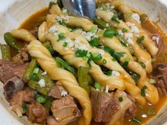 排骨豆角焖卷子-隆喜元鱼汤包·海鲜(中联广场店)