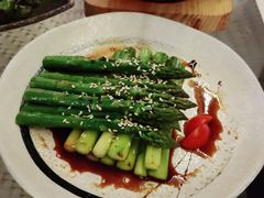 芝麻烤芦笋-T館·花园艺术餐厅