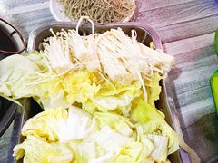 蔬菜拼盘-原柳滩高台阶涮羊肉