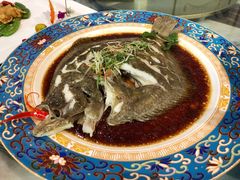 清蒸多宝鱼-悦真雅院·四合院·清真私房菜(雍和宫店)