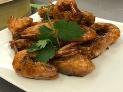 芥末黑椒虾-银都上海菜馆(粤海东路店)