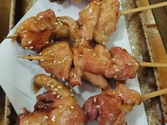 鸡肉串-百步拉面