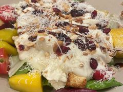 芒果丽高达奶酪沙拉-机器人火炉披萨