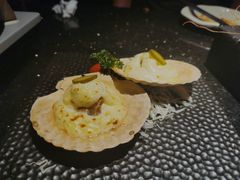 芝士焗扇贝-上井料理黑金店(IFS国金中心店)