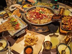 桂花酸奶-烤匠麻辣烤鱼(环球中心店)