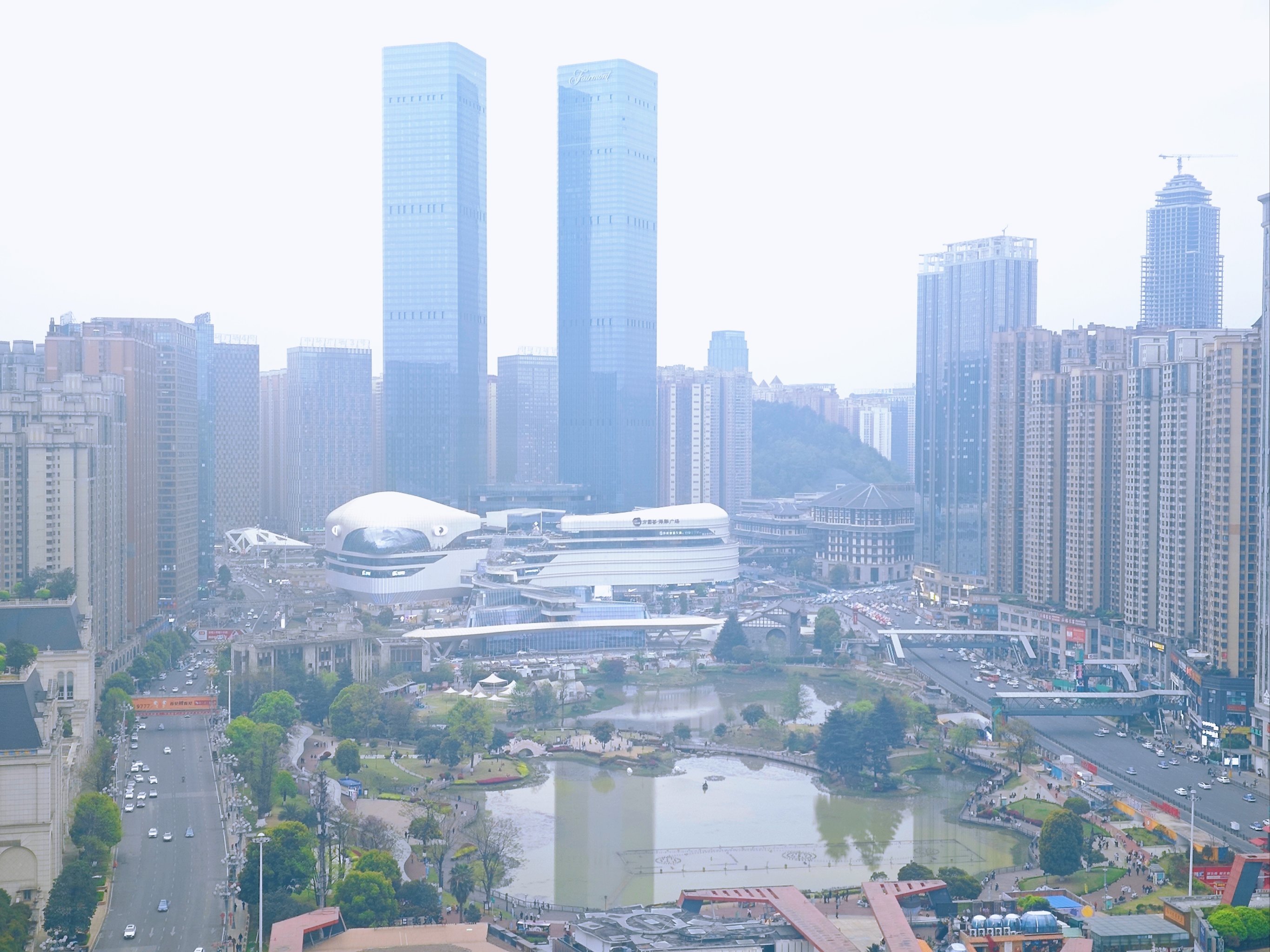 花果园:震撼的贵阳城市夜景