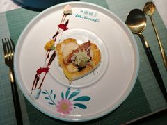 法式香煎鹅肝(客)-蜜桃花开·中西融合菜E&W(南长街店)