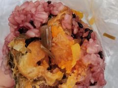 蛋黄肉松饭团-大个子蒸饭