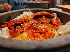 泡菜牛肉石锅拌饭-金石陈朝鲜拌饭(东城万达店)