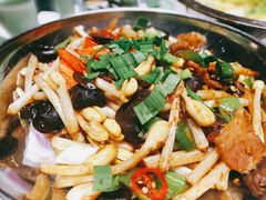 干锅花生芽-陈厨老家菜馆(义安区店)