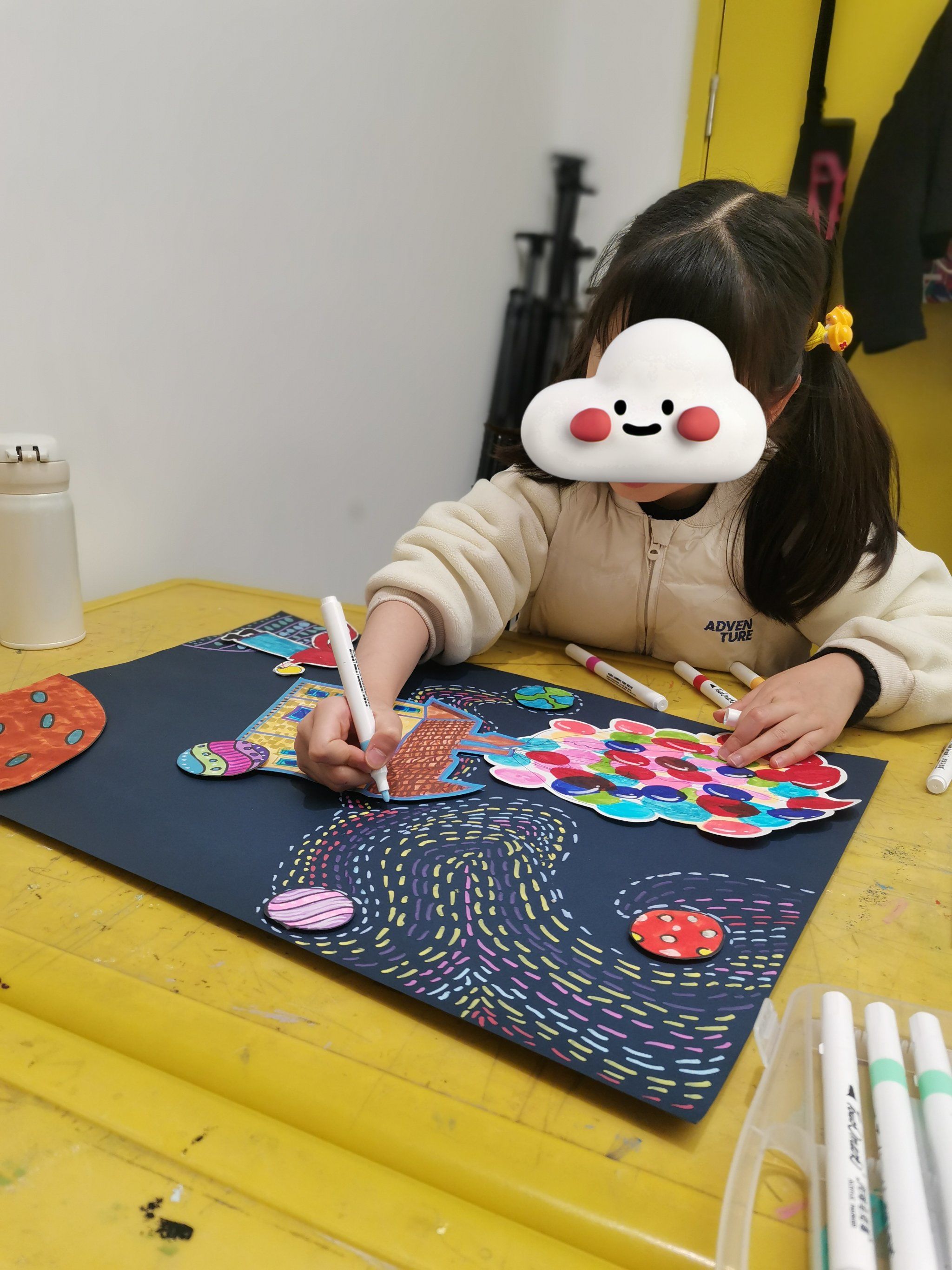 少儿创意美术#儿童美术#画画的日常#少儿美术课件#少儿美术培训机 