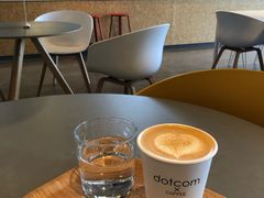 姜糖拿铁【圣诞特饮】-dotcom coffee古点咖啡(致真大厦店)