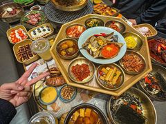 -草家酱蟹炭火烤肉店(珲春南路一店)