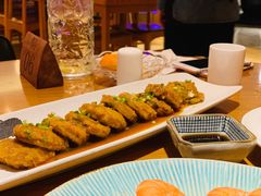 鹅肝藕夹-粤域茶餐厅