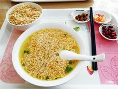 鸡汤泡炒米-江记老鸡汤米面