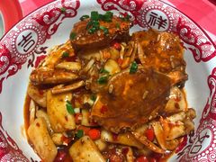 梭子蟹炒年糕-辣小鲜·南昌大排档(船山路店)