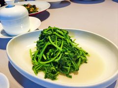 清炒鸡毛菜-花家怡园(四合院总店)
