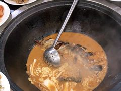 -北京龙庆四季香农家饭庄·灶台鱼·碳烤虹鳟鱼(龙庆峡店)