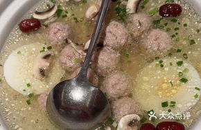 Spring Water Handmade Meatball Soup
