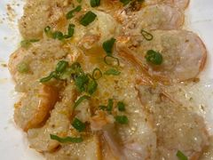 蒜蓉开边蒸红虾-顺峰海鲜酒楼(省府店)