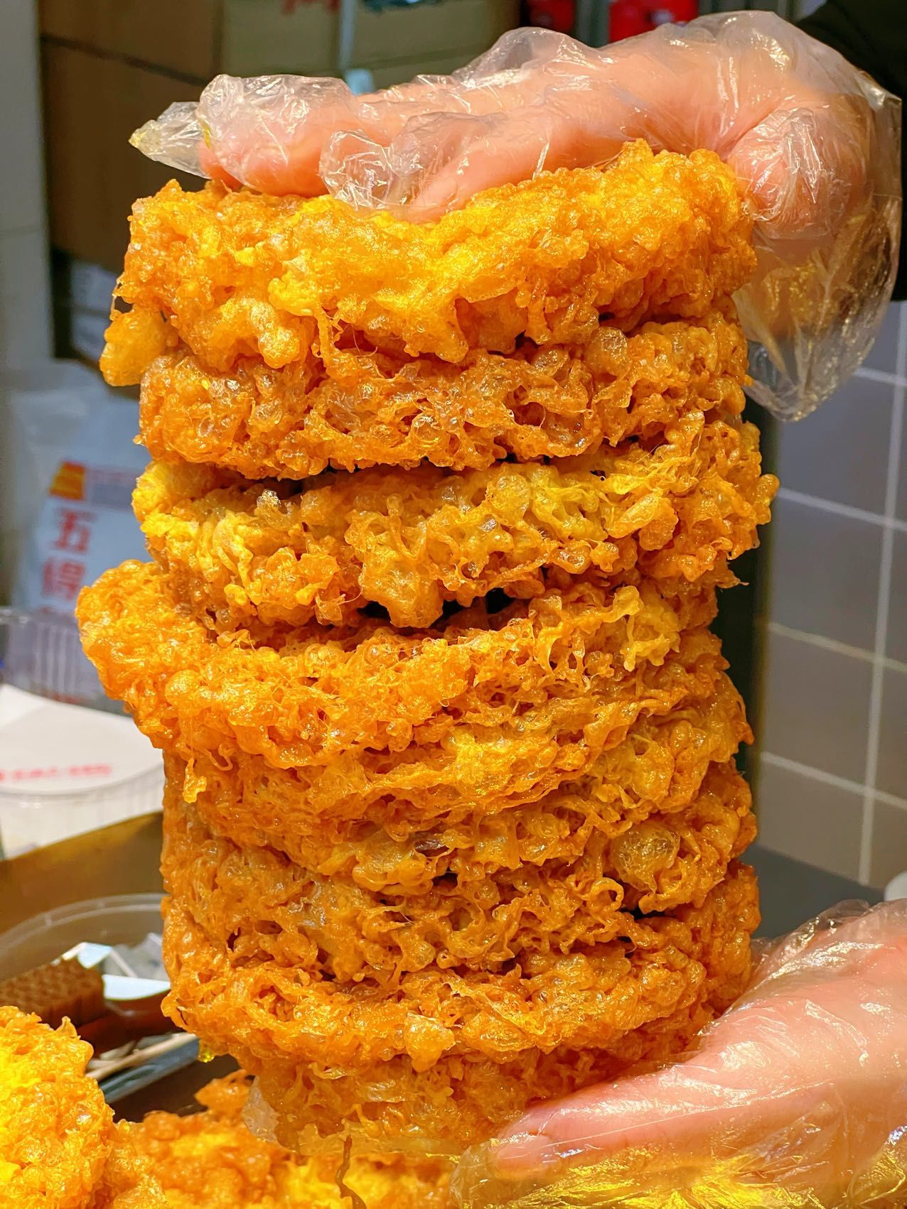 咱就是说这一摞炸蛋的快乐是不是翻了好多倍!