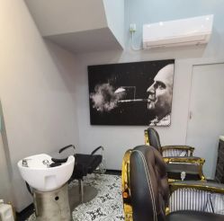 -595barbershop美式油头