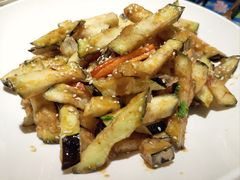 芝麻酥茄子-范家小馆·烤鸭新京菜(金融街店)