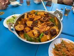 -尕有炕锅烤羊肉