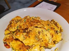 野胡葱炒土鸡蛋-吃饭皇帝大(长宁龙之梦店)